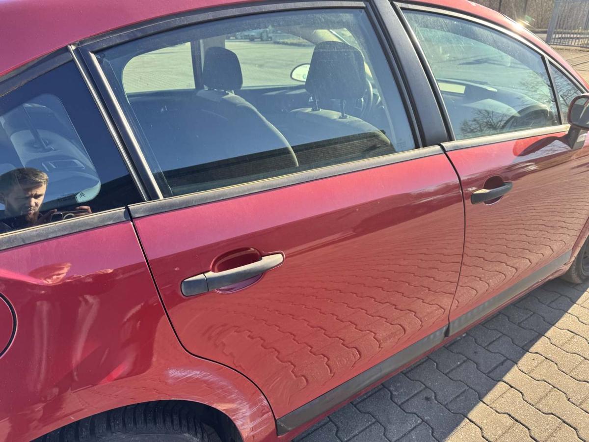 Citroen C4 original T&uuml;r hinten rechts EKQ Luziferrot Rohbau Bj.2007